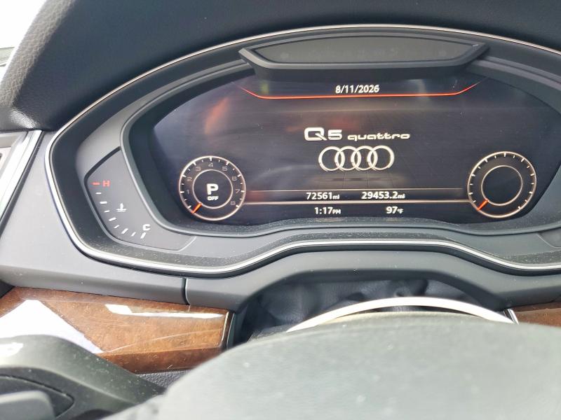 Photo 9 from auction – 2019 AUDI Q5 with VIN WA1BNAFY4K2130104