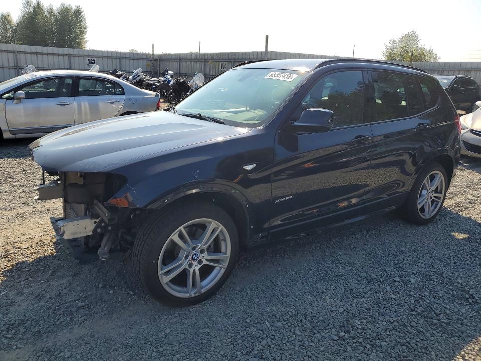 BMW X3 2014 with VIN 5UXWX9C50E0D33938 - Photo from auction