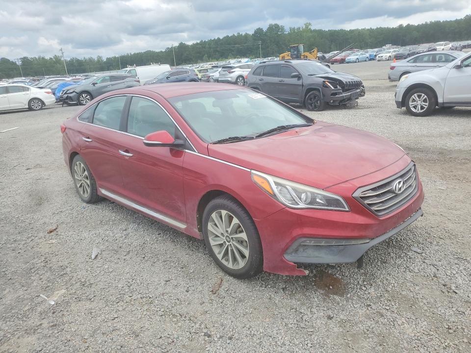 Фото 4 с аукциона – 2016 HYUNDAI SONATA с VIN 5NPE34AF2GH350198