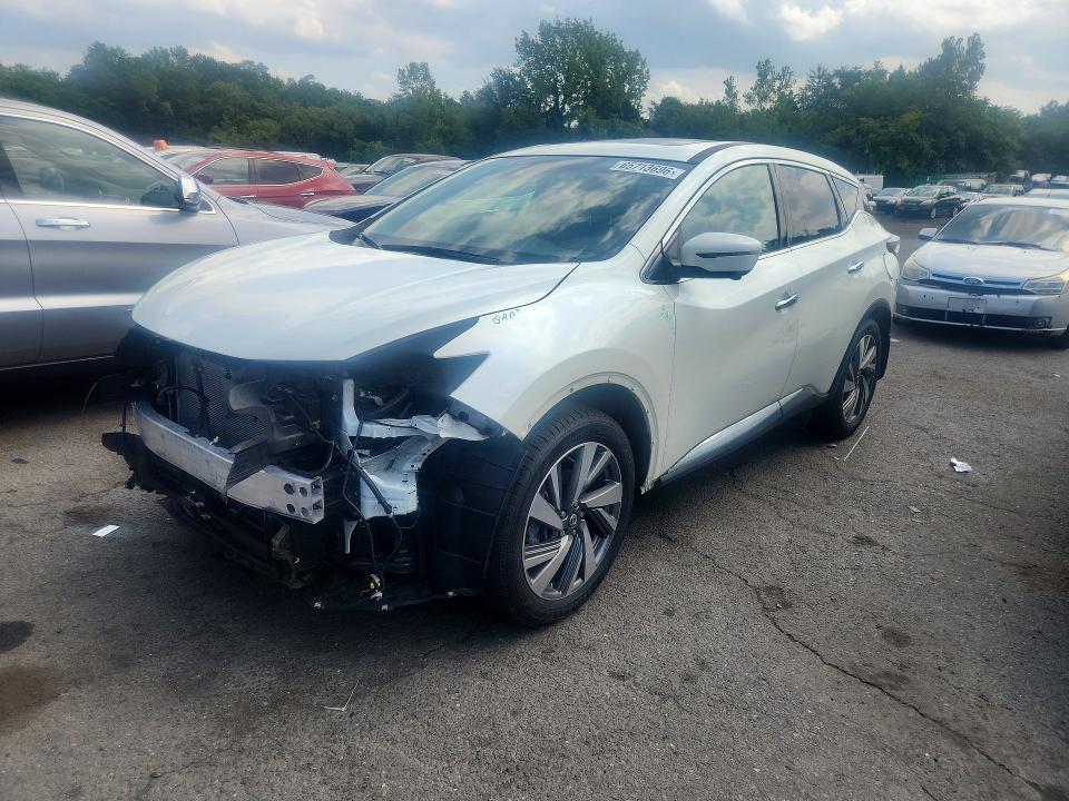 NISSAN MURANO 2021 with VIN 5N1AZ2CS1MC110364 - Photo from auction