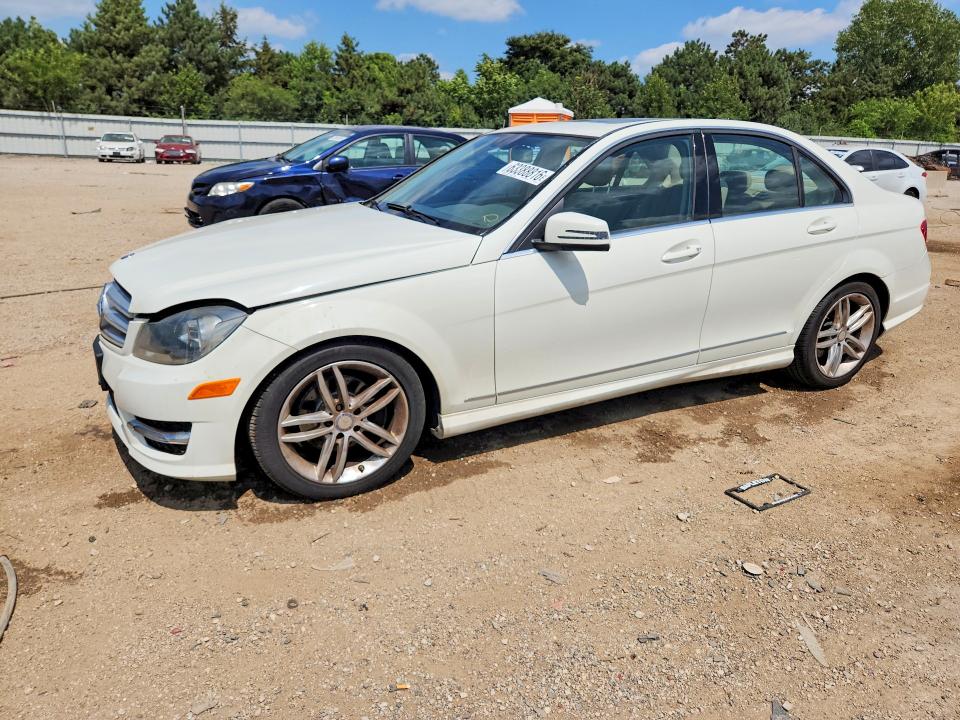 Photo 1 from auction – 2012 MERCEDES-BENZ C with VIN WDDGF8BB8CR194213