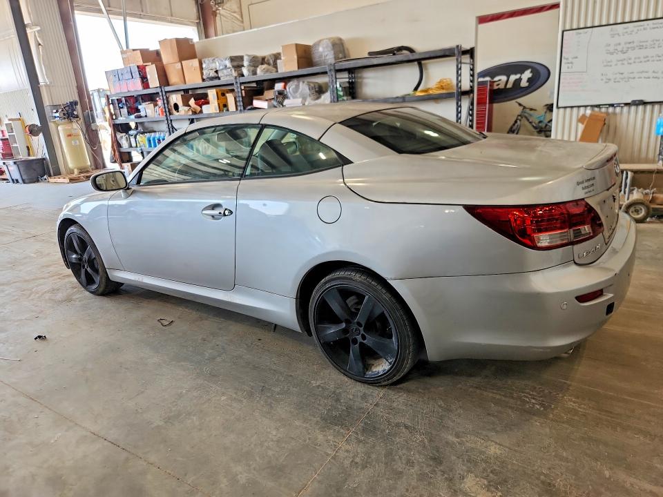 Photo 2 from auction – 2010 LEXUS IS with VIN JTHFE2C29A2500053