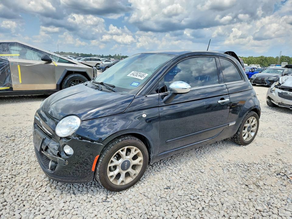 FIAT 500 2017 with VIN 3C3CFFCR5HT700396 - Photo from auction