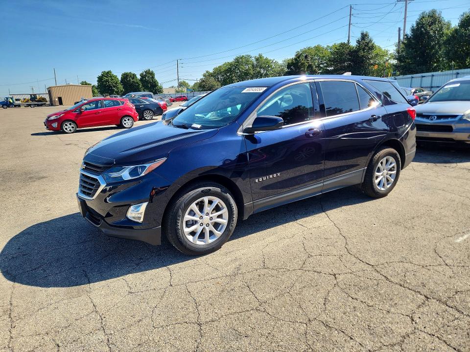 CHEVROLET EQUINOX 2020 with VIN 3GNAXUEV1LS504203 - Photo from auction