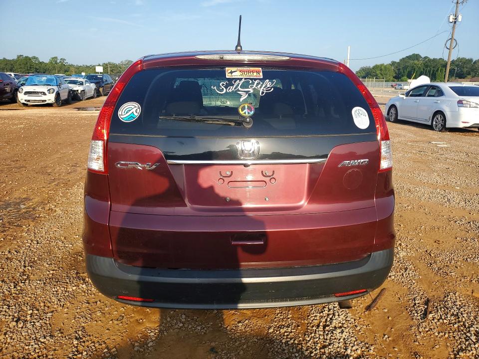 Photo 6 from auction – 2012 HONDA CR-V with VIN 5J6RM4H5XCL028727