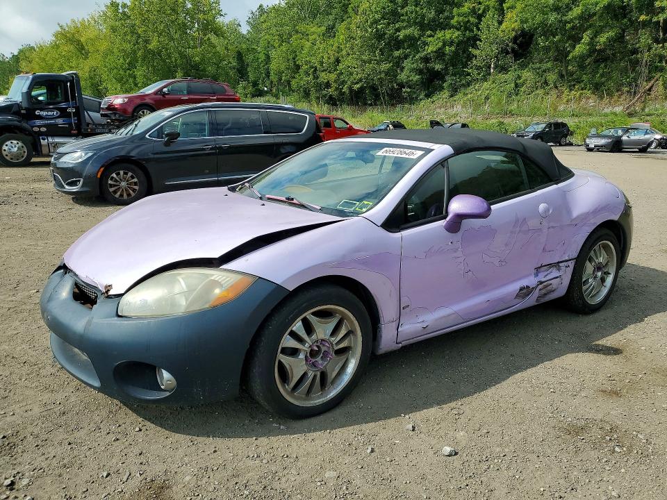 MITSUBISHI ECLIPSE 2007 with VIN 4A3AL25F57E028780 - Photo from auction