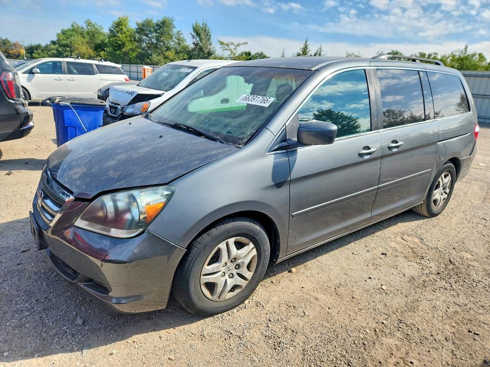 HONDA ODYSSEY 2007 with VIN 5FNRL38407B074179 - Photo from auction