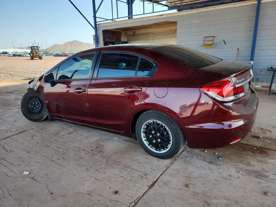 Foto 2 de la subasta – 2015 HONDA CIVIC con VIN 19XFB2F54FE105398
