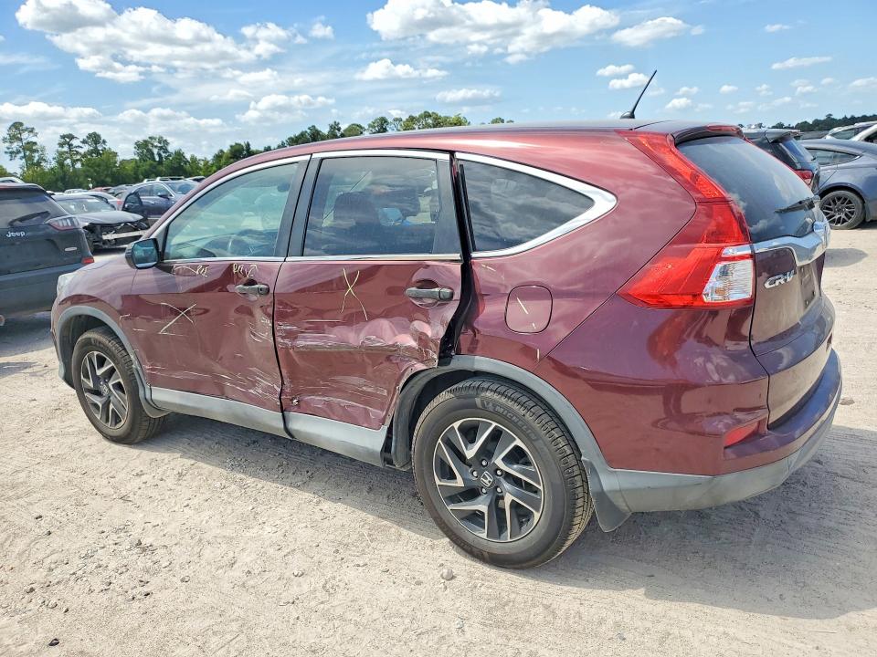 Photo 2 from auction – 2016 HONDA CR-V with VIN 2HKRM3H46GH506482