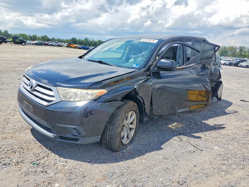 TOYOTA HIGHLANDER 2013 with VIN 5TDZA3EH4DS043358 - Photo from auction