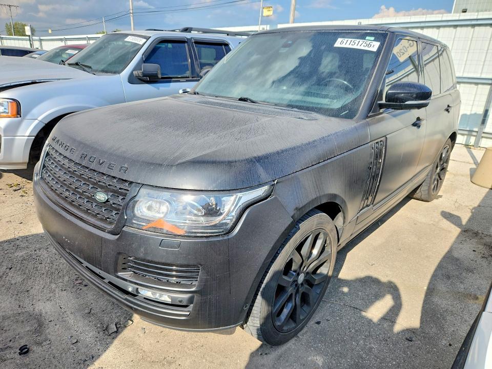 LAND ROVER RANGE ROVER 2015 with VIN SALGS2TF7FA223801 - Photo from auction