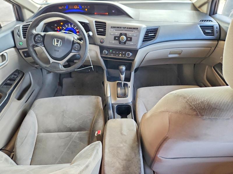 Photo 8 from auction – 2012 HONDA CIVIC with VIN 2HGFB2F5XCH529489