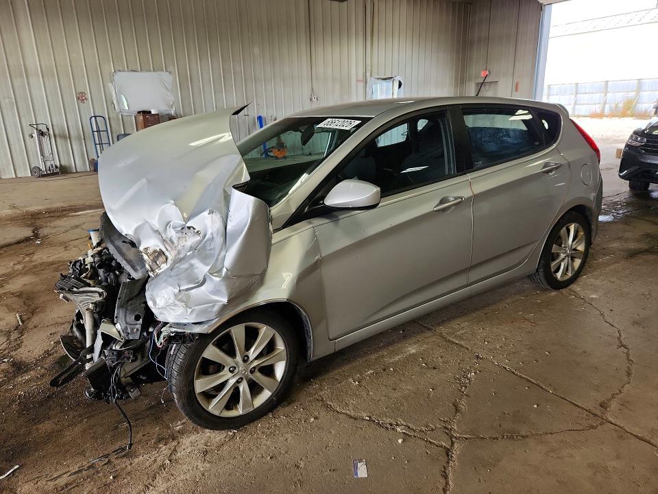 HYUNDAI ACCENT 2012 with VIN KMHCU5AE8CU022507 - Photo from auction