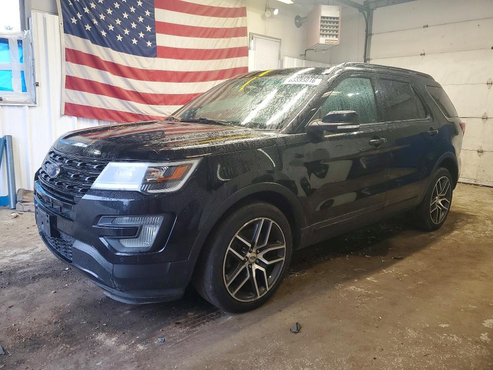 FORD EXPLORER 2017 with VIN 1FM5K8GT1HGA14051 - Photo from auction
