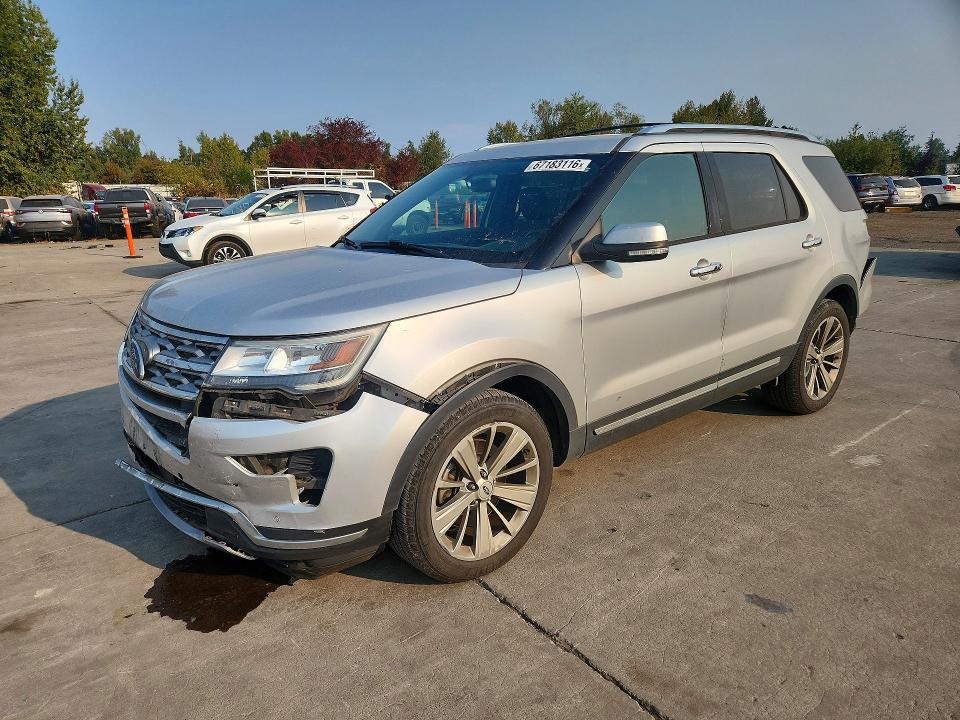 FORD EXPLORER 2018 with VIN 1FM5K8F86JGA27428 - Photo from auction
