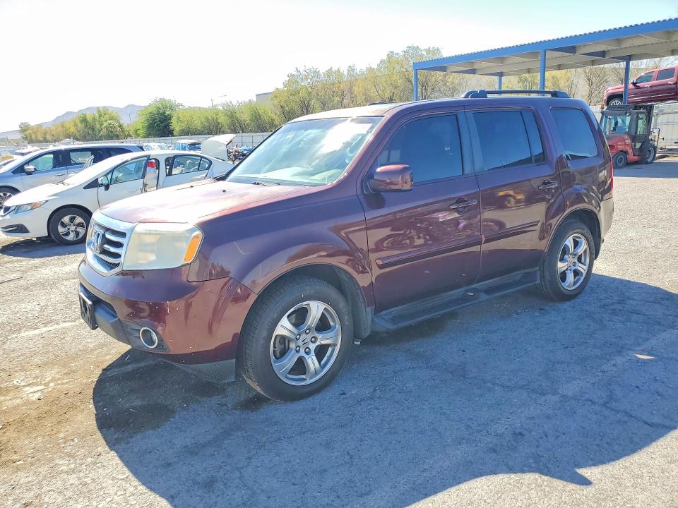 HONDA PILOT 2012 with VIN 5FNYF4H59CB070370 - Photo from auction