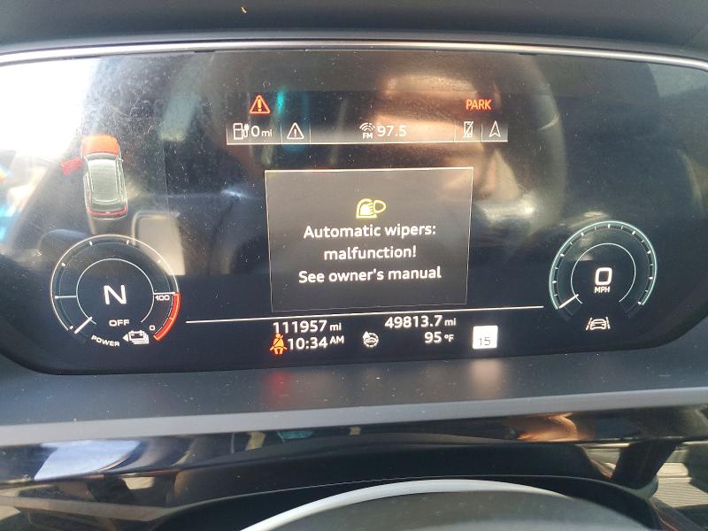 Photo 9 from auction – 2019 AUDI E-TRON with VIN WA1VAAGE0KB021989