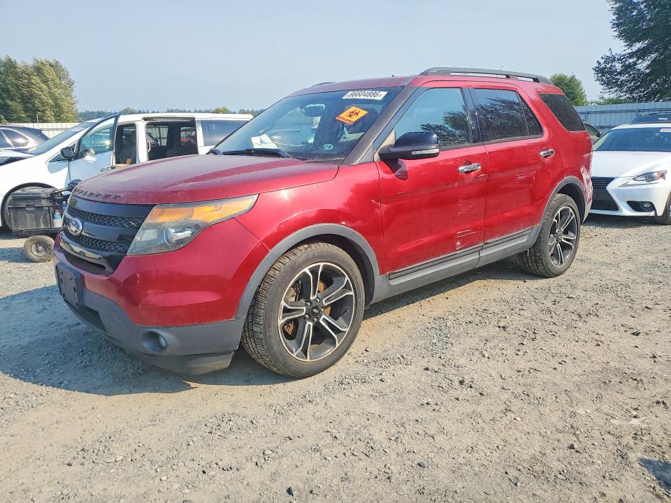 FORD EXPLORER 2013 with VIN 1FM5K8GT0DGB53663 - Photo from auction