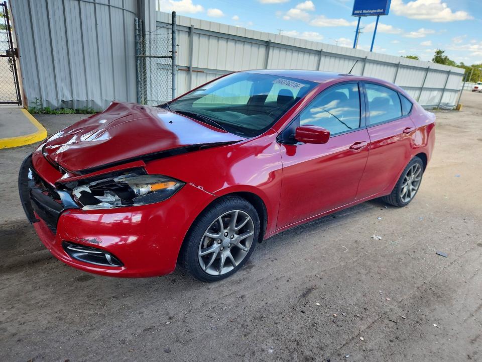 DODGE DART 2014 with VIN 1C3CDFBB0ED702584 - Photo from auction