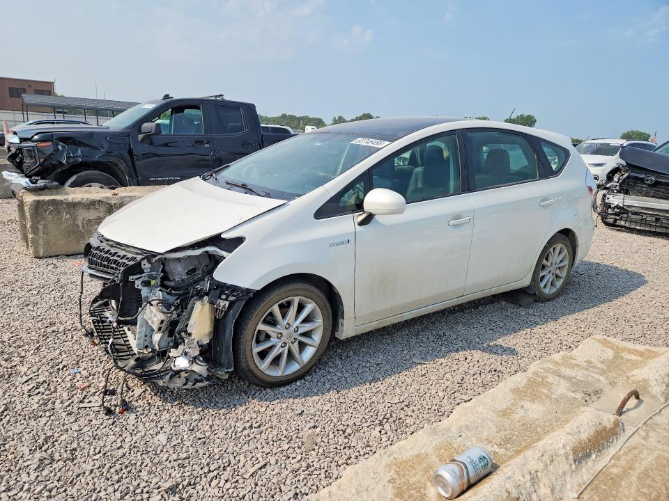 TOYOTA PRIUS V 2012 with VIN JTDZN3EU9C3046452 - Photo from auction