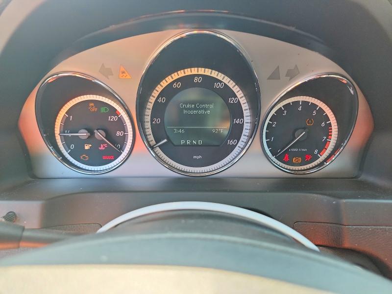 Photo 9 from auction – 2011 MERCEDES-BENZ C with VIN WDDGF8BB5BR159532