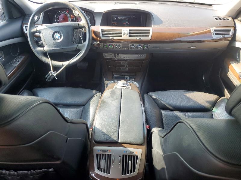 Photo 8 from auction – 2008 BMW 750 with VIN WBAHN83578DT78084