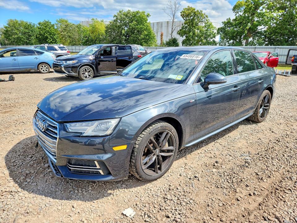 AUDI A4 2017 with VIN WAUDNAF4XHN051455 - Photo from auction