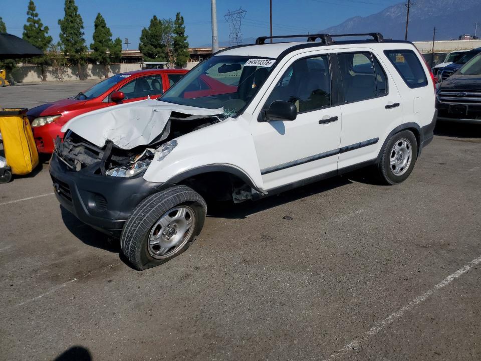 HONDA CR-V 2005 with VIN JHLRD68525C007720 - Photo from auction