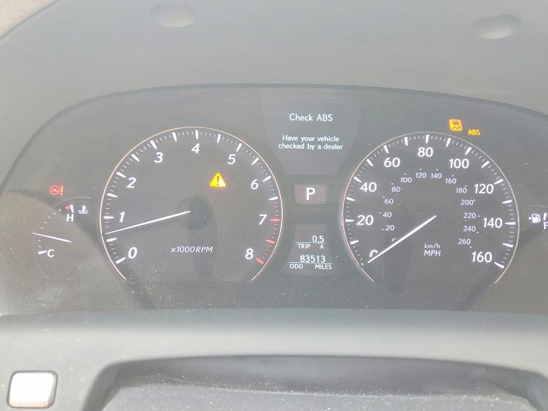 Photo 9 from auction – 2008 LEXUS LS with VIN JTHBL46FX85072467