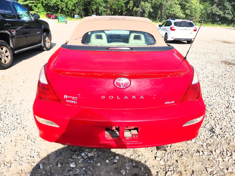 Photo 6 from auction – 2007 TOYOTA CAMRY SOLARA with VIN 4T1FA38P47U108582