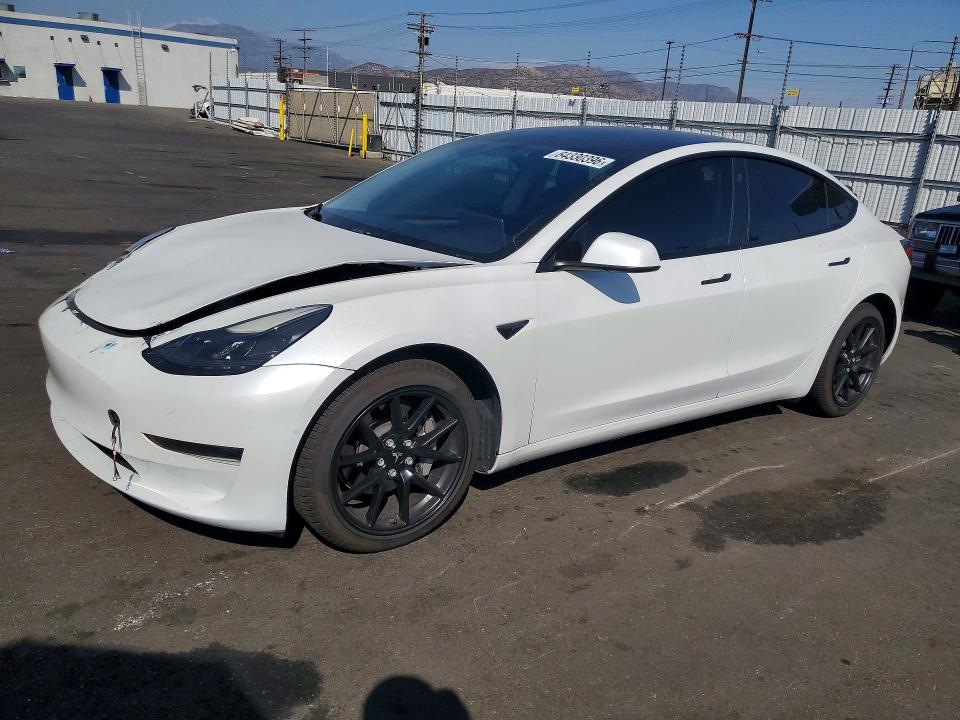 TESLA MODEL 3 2021 with VIN 5YJ3E1EA4MF069044 - Photo from auction
