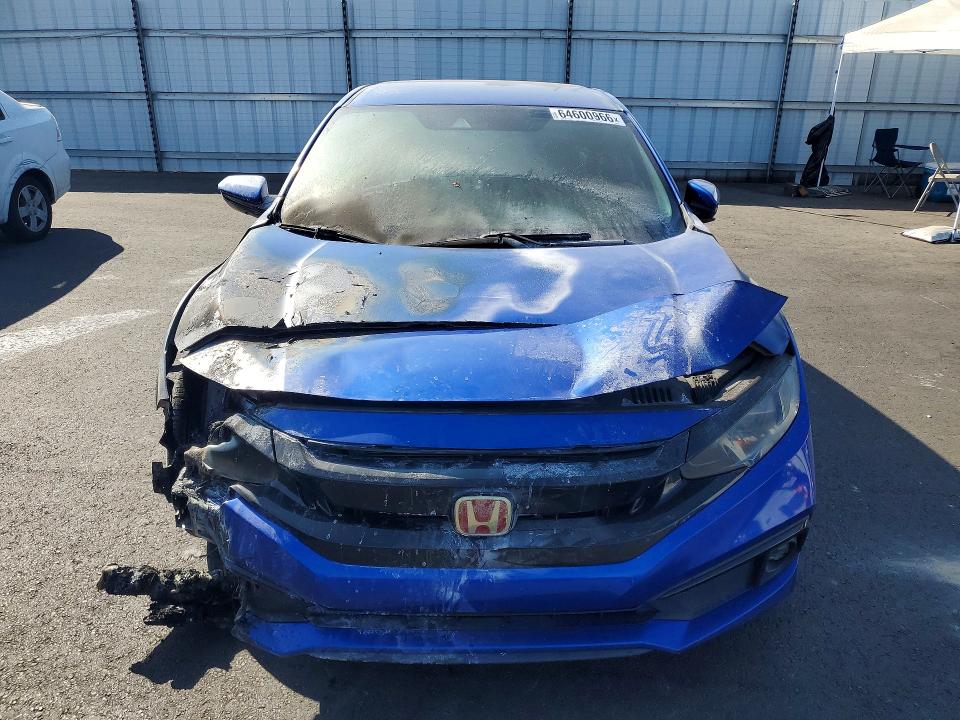 Photo 5 from auction – 2020 HONDA CIVIC with VIN 19XFC2F84LE204452