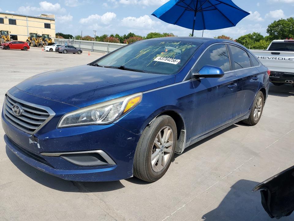 Photo 1 from auction – 2016 HYUNDAI SONATA with VIN 5NPE24AF8GH391616
