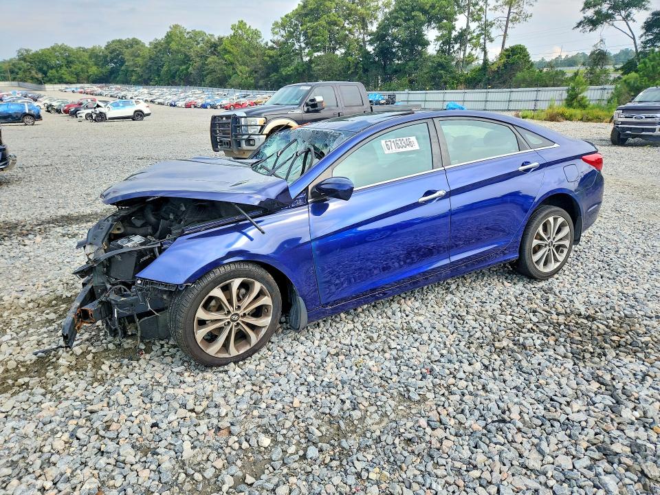 HYUNDAI SONATA 2013 with VIN 5NPEC4AB0DH805137 - Photo from auction
