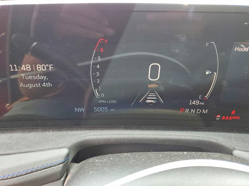 Photo 9 from auction – 2024 CADILLAC XT4 with VIN 1GYFZER4XRF140385