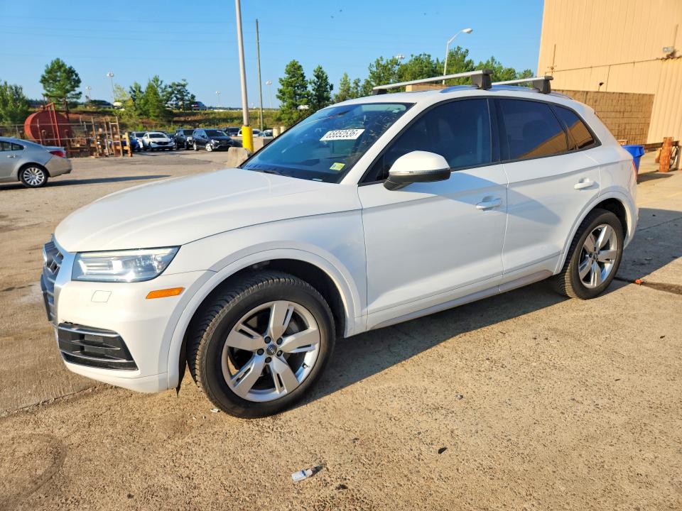 AUDI Q5 2018 with VIN WA1ANAFY9J2010115 - Photo from auction