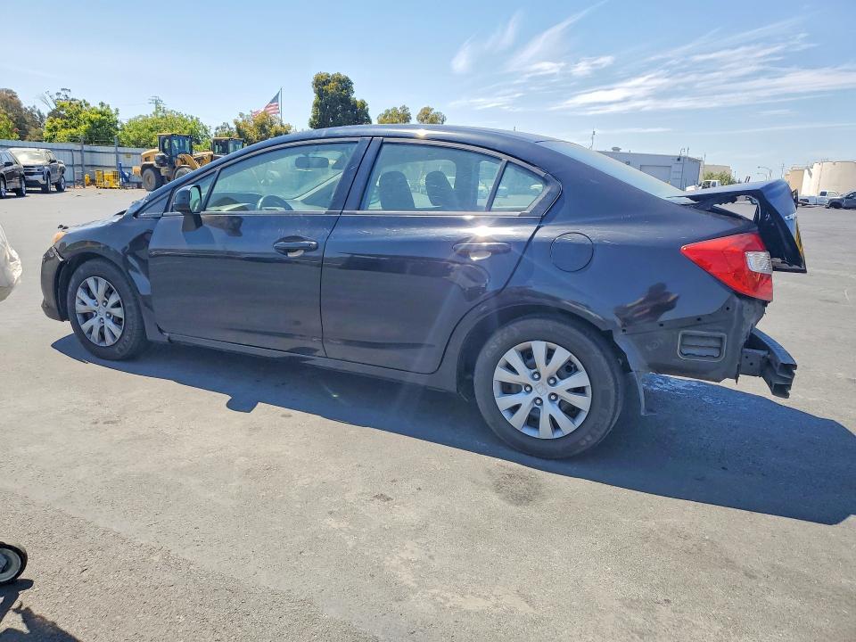 Photo 2 from auction – 2012 HONDA CIVIC with VIN 19XFB2F50CE392766