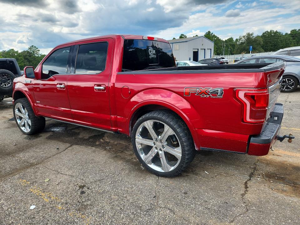Photo 2 from auction – 2016 FORD F150 with VIN 1FTEW1EG1GFC37183