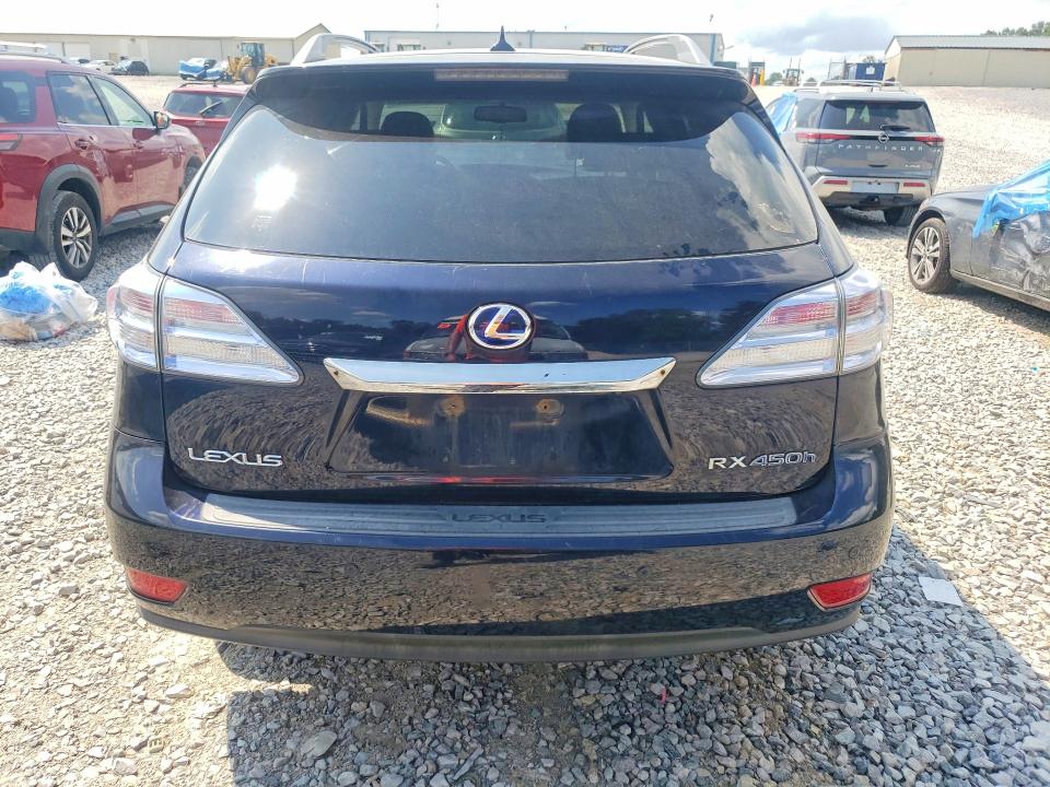 Photo 6 from auction – 2010 LEXUS RX with VIN JTJBC1BA1A2019459