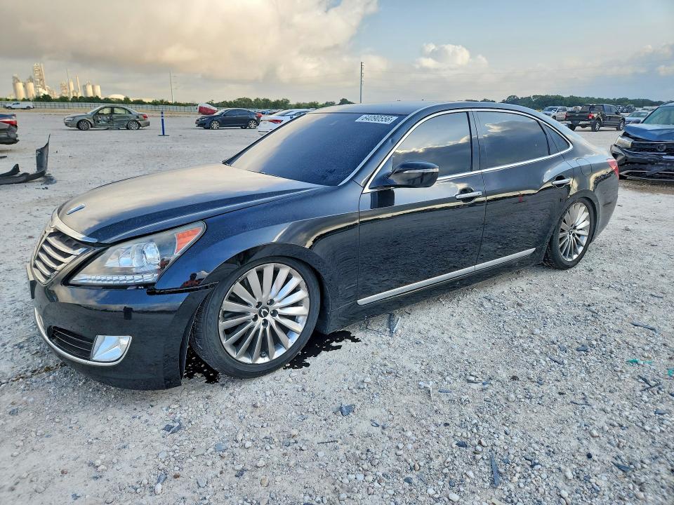 HYUNDAI EQUUS 2014 with VIN KMHGH4JHXEU075609 - Photo from auction