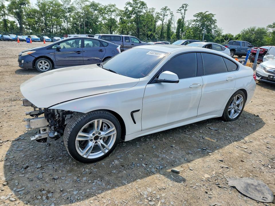 BMW 430I 2018 with VIN WBA4J1C53JBG75987 - Photo from auction