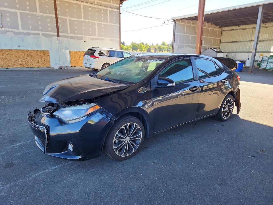 TOYOTA COROLLA 2014 with VIN 2T1BURHE4EC003207 - Photo from auction
