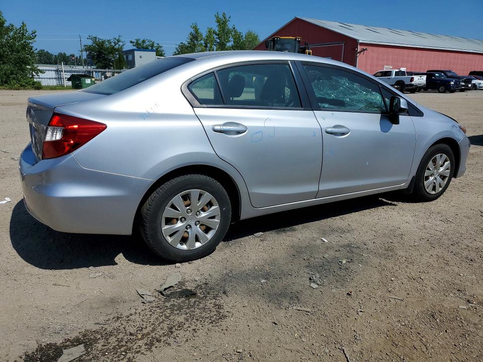 Photo 3 from auction – 2012 HONDA CIVIC with VIN 2HGFB2F44CH117592