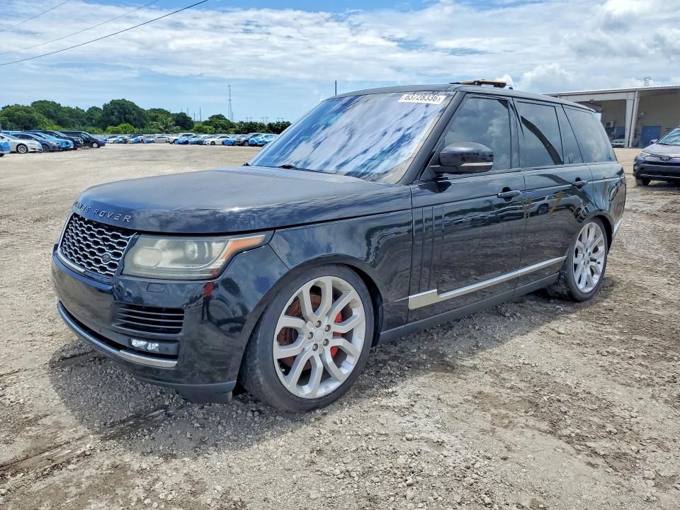 LAND ROVER RANGE ROVER 2016 with VIN SALGS2EF9GA292147 - Photo from auction