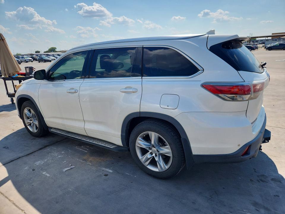 Photo 2 from auction – 2014 TOYOTA HIGHLANDER with VIN 5TDDKRFH6ES028029