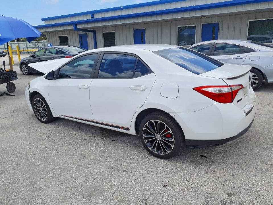 Photo 2 from auction – 2016 TOYOTA COROLLA with VIN 2T1BURHE6GC493717