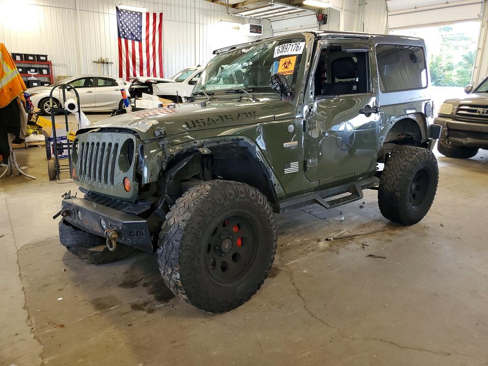 Photo 1 from auction – 2015 JEEP WRANGLER with VIN 1C4AJWBG1FL686670