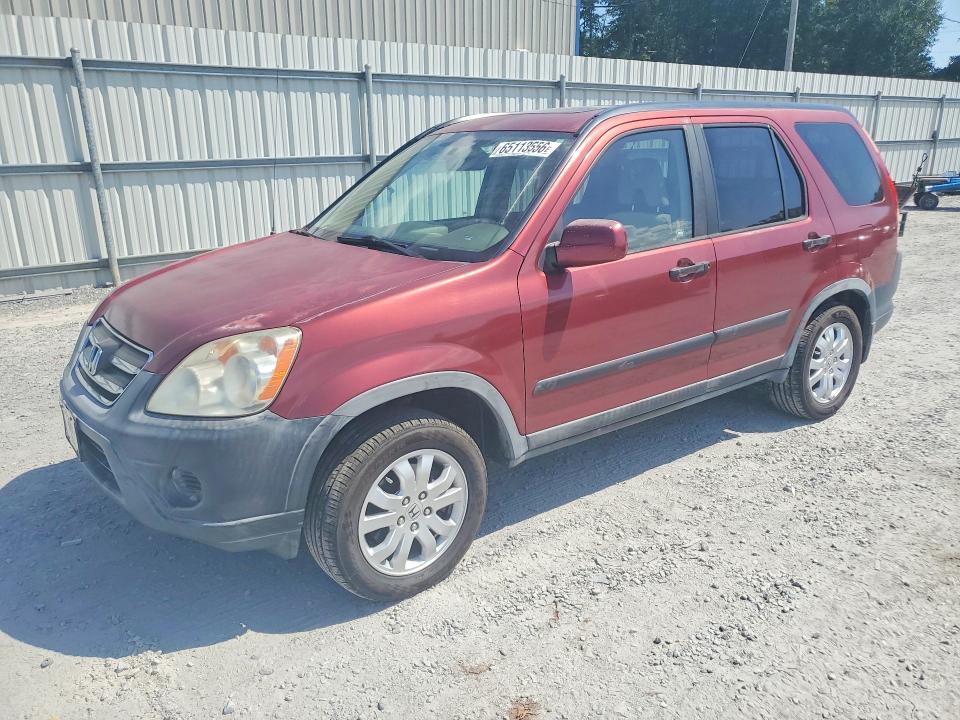 HONDA CR-V 2006 with VIN JHLRD68826C014176 - Photo from auction