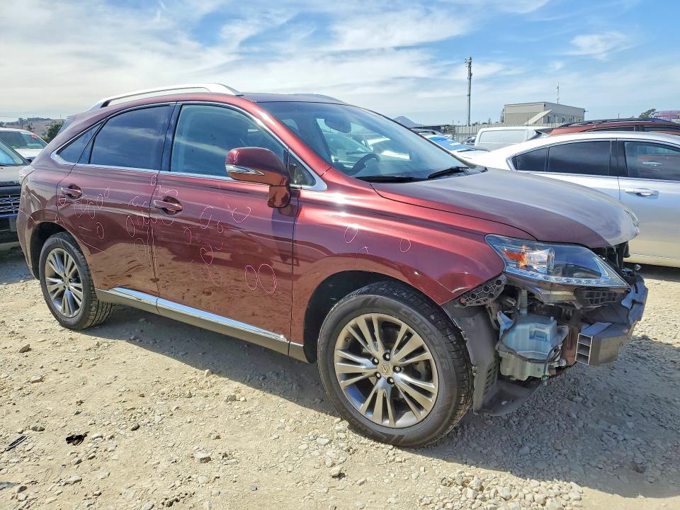 Photo 4 from auction – 2013 LEXUS RX 350 with VIN JTJBK1BA5D2452452
