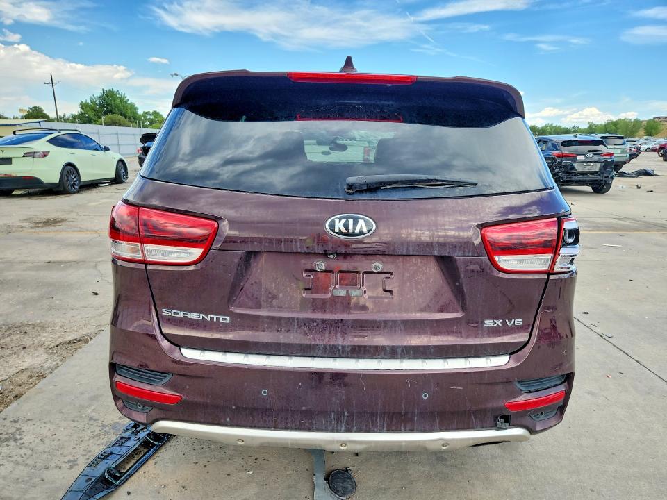 Photo 6 from auction – 2016 KIA SORENTO with VIN 5XYPKDA52GG002296